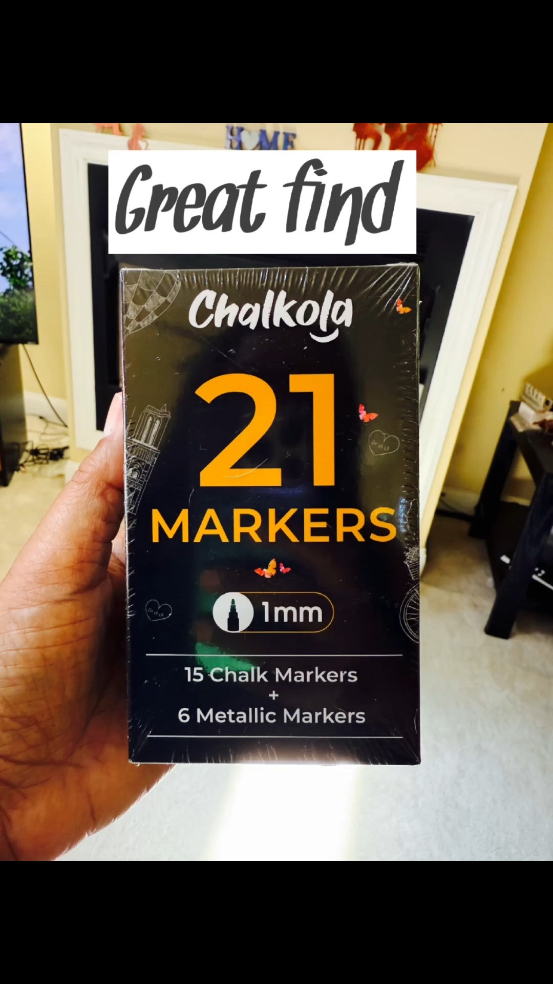 Color me impressed! These Chalkola fine tip markers are smooth, bold, and wipe off like magic—perfect for planners, windows, and blackboards that slay!

#ChalkolaMarkers #LiquidChalk #CreativeTools #ChalkArt #PlannerGoals #DIYStationery #MarkerMagic #EraseWithEase #AcrylicCalendar #BackToSchoolFinds

#LTKKids #LTKFamily #LTKParties