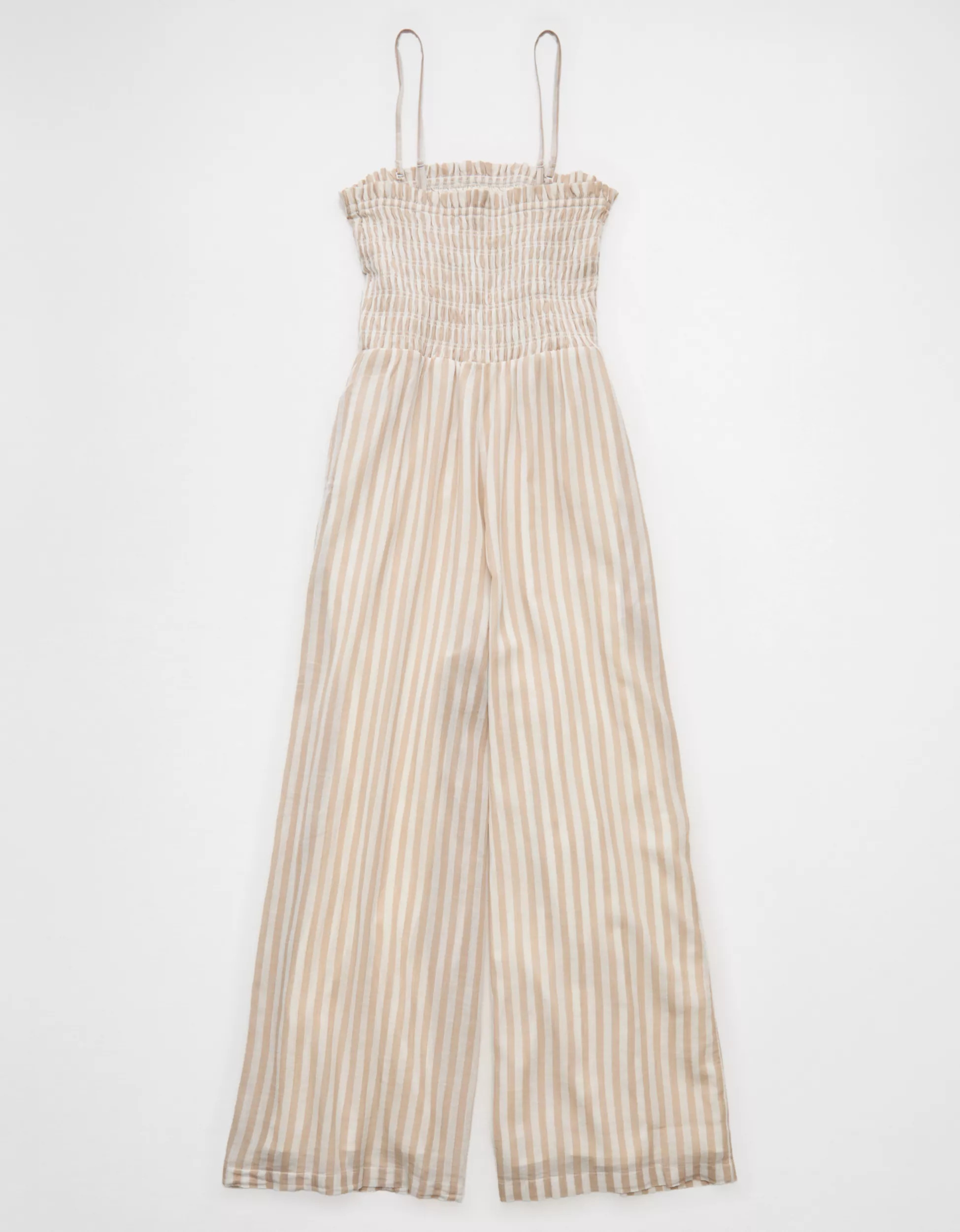 AE Bella Smocked Jumpsuit | American Eagle Outfitters (US & CA)