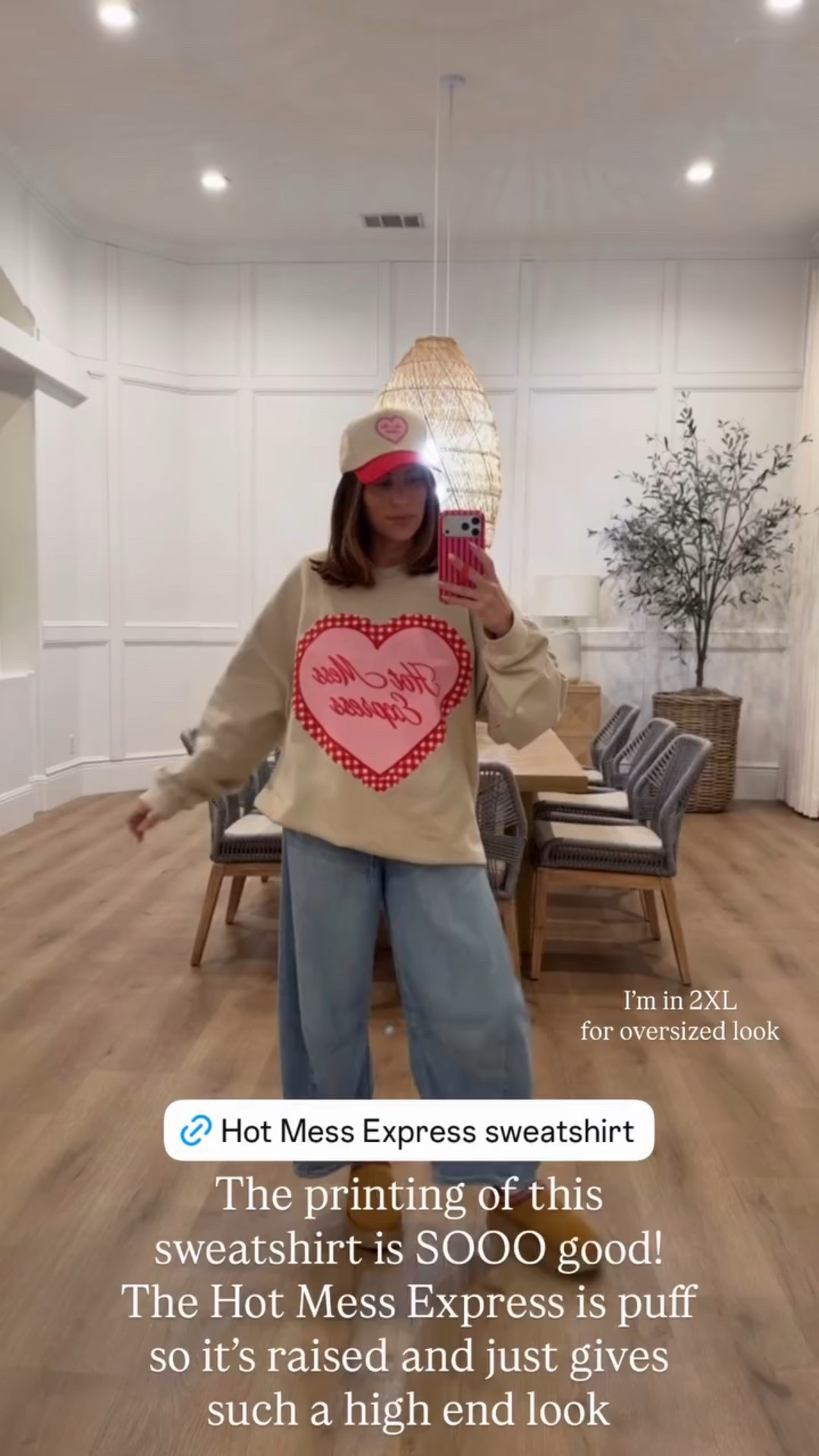 I’m in 2XL 
for oversized look