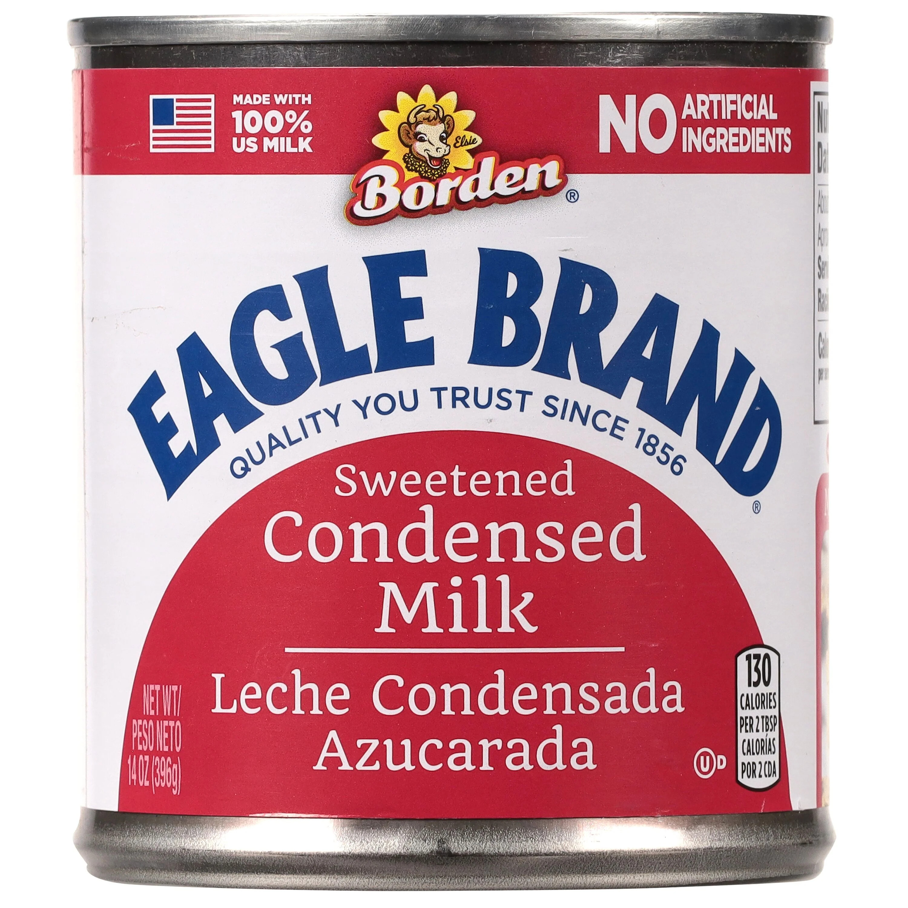 Eagle Brand Sweetened Condensed Milk, 100% US Milk, Gluten Free, 14 fl oz Can | Walmart (US)