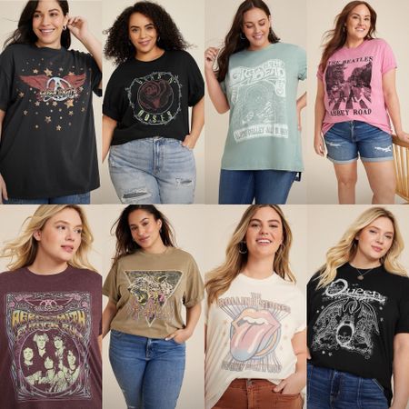 My favorite oversized graphic tees on sale!! Snag these quick. Regularly $30

Plus size graphic tee
Graphic tee
Oversized tee
Oversized graphic tee
Plus size oversized tee
Band tee
On sale 

#LTKsalealert #LTKover40 #LTKplussize