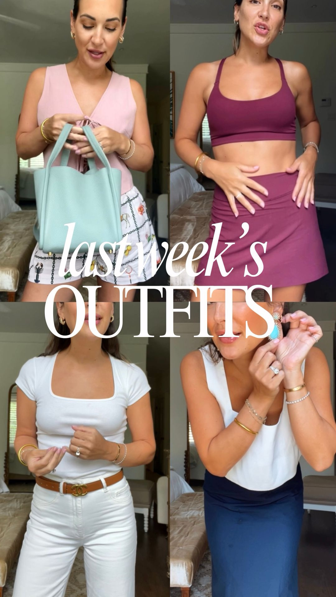 Links to what I wore last week -