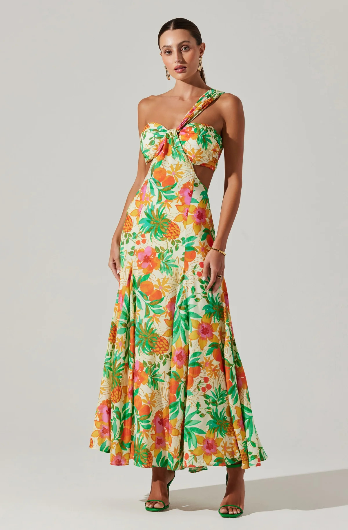 Mezcal One Shoulder Maxi Dess | ASTR The Label (US)