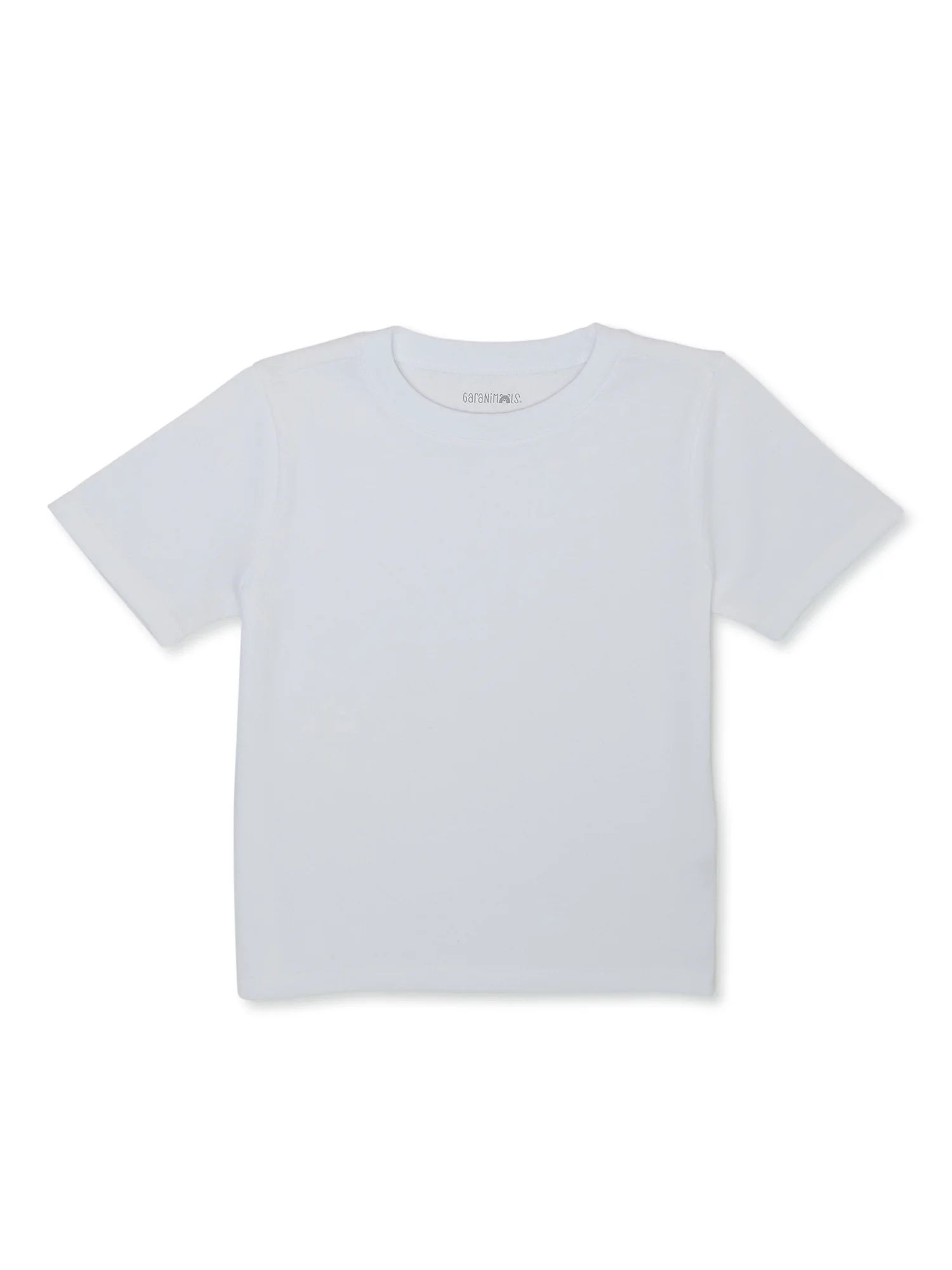 Garanimals Toddler Boy Short Sleeve Solid T-Shirt, Sizes 18M-5T | Walmart (US)