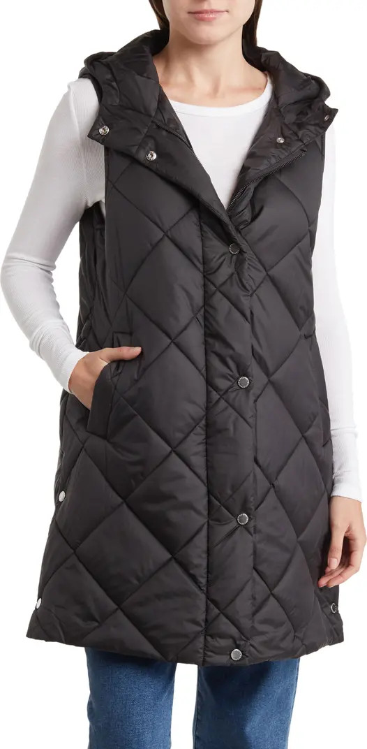 French Connection Diamond Quilt Vest | Nordstromrack | Nordstrom Rack