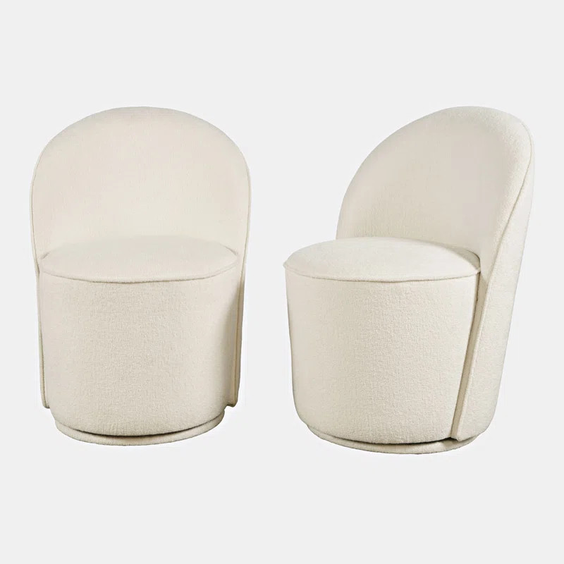 Bronaich Upholstered Swivel Dining Chair | Wayfair North America