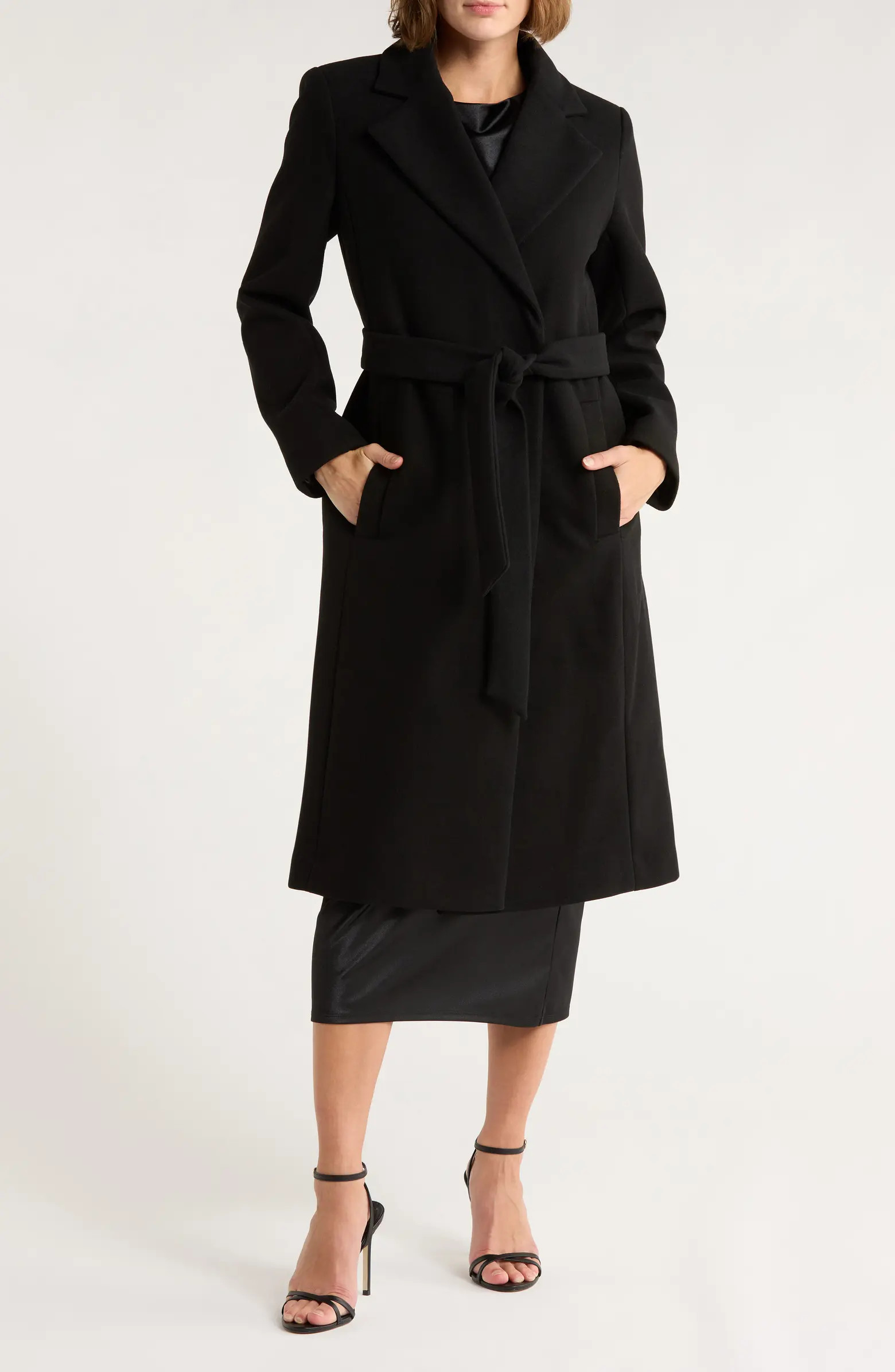 Belted Wrap Coat | Nordstrom Rack