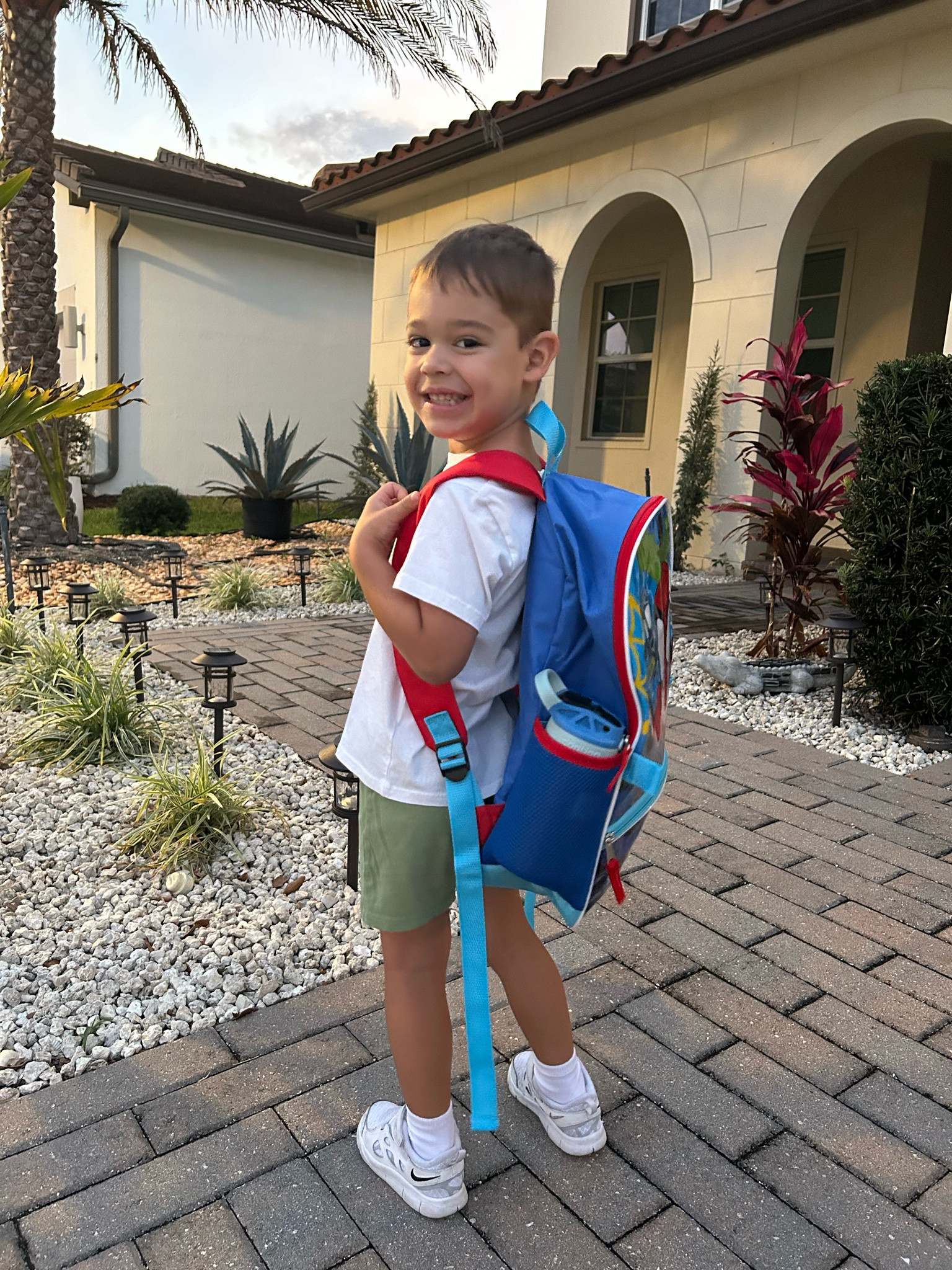 First day of pre-k toddler boy look! I linked several sets of his shorts. They’re our favs! #toddler #boy #boyfashion 

#LTKkids
