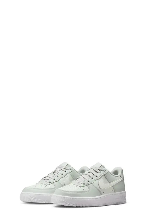 Nike Kids' Air Force 1 Sneaker in Silver/Sail/Spruce/White at Nordstrom, Size 6 M | Nordstrom
