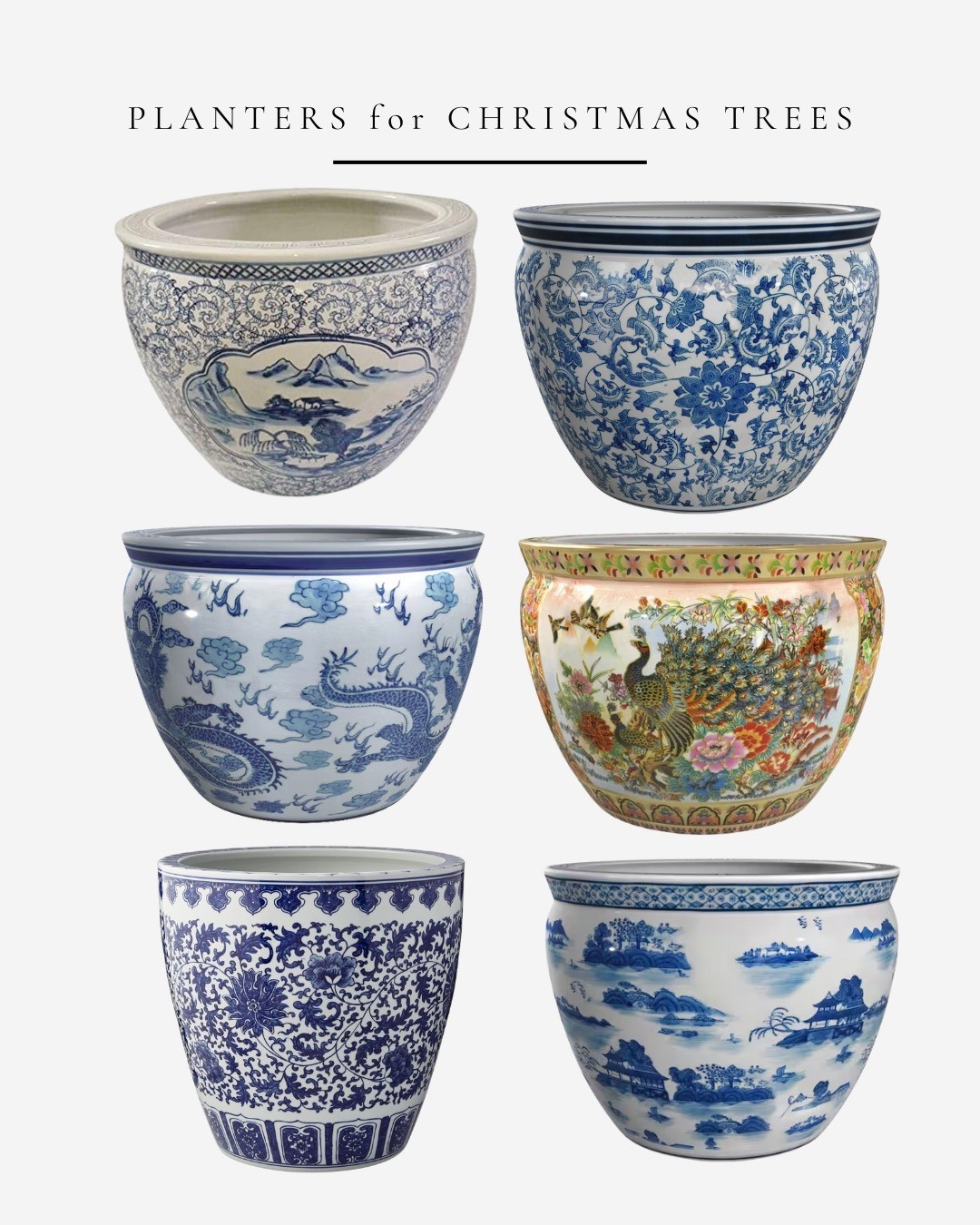 A Christmas tree could be really special in any of these!

#LTKSeasonal #LTKHoliday #LTKFindsUnder100