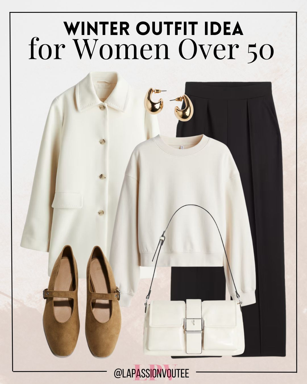 Embrace winter with an outfit that combines classic elegance and practical comfort. Perfect for women over 50, this look focuses on timeless layering and sophisticated details, offering warmth and effortless style for the season! 

 #LTKSeasonal #LTKOver40 #LTKStyleTip