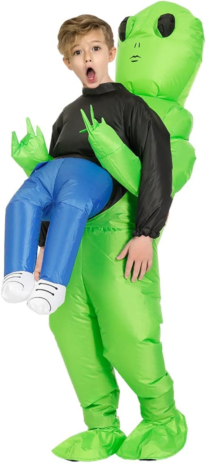Poptrend Inflatable Alien Costume Inflatable Halloween Costumes Blow Up Alien Costume for Hallowe... | Amazon (US)