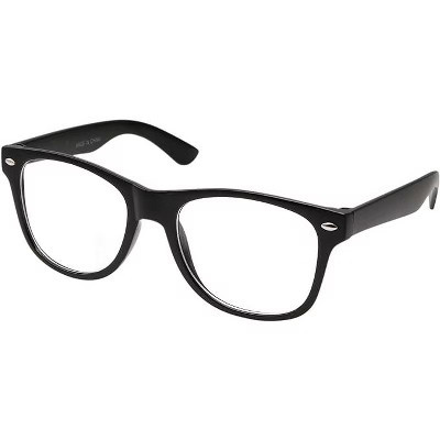 grinderPUNCH Retro NERD Geek Oversized BLACK Framed Clear Lens Eye Glasses for Men Women | Target