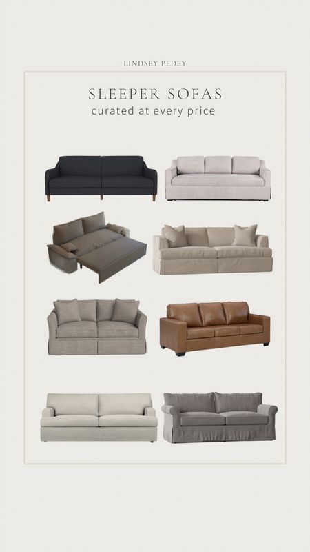 Sleeper sofas at every price point! Linked more than shown


Sleeper sofa , sleeper couch , leather sofa , Slipcovered sofa , sectional ,
Loveseat , living room , bonus room ,
Guest bedroom ,
Couch , loveseat , Wayfair sale 

#LTKstyletip #LTKhome #LTKsalealert