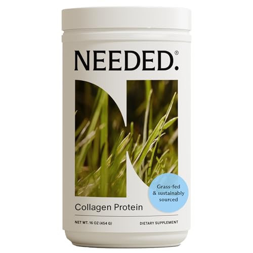 Needed. Expertly-Formulated & Tested Prenatal Hydrolyzed Collagen Protein Powder for Pregnancy, Breastfeeding, & Postpartum | Grass-fed, Pasture-Raised, Hormone-Free | 1lb | Amazon (US)
