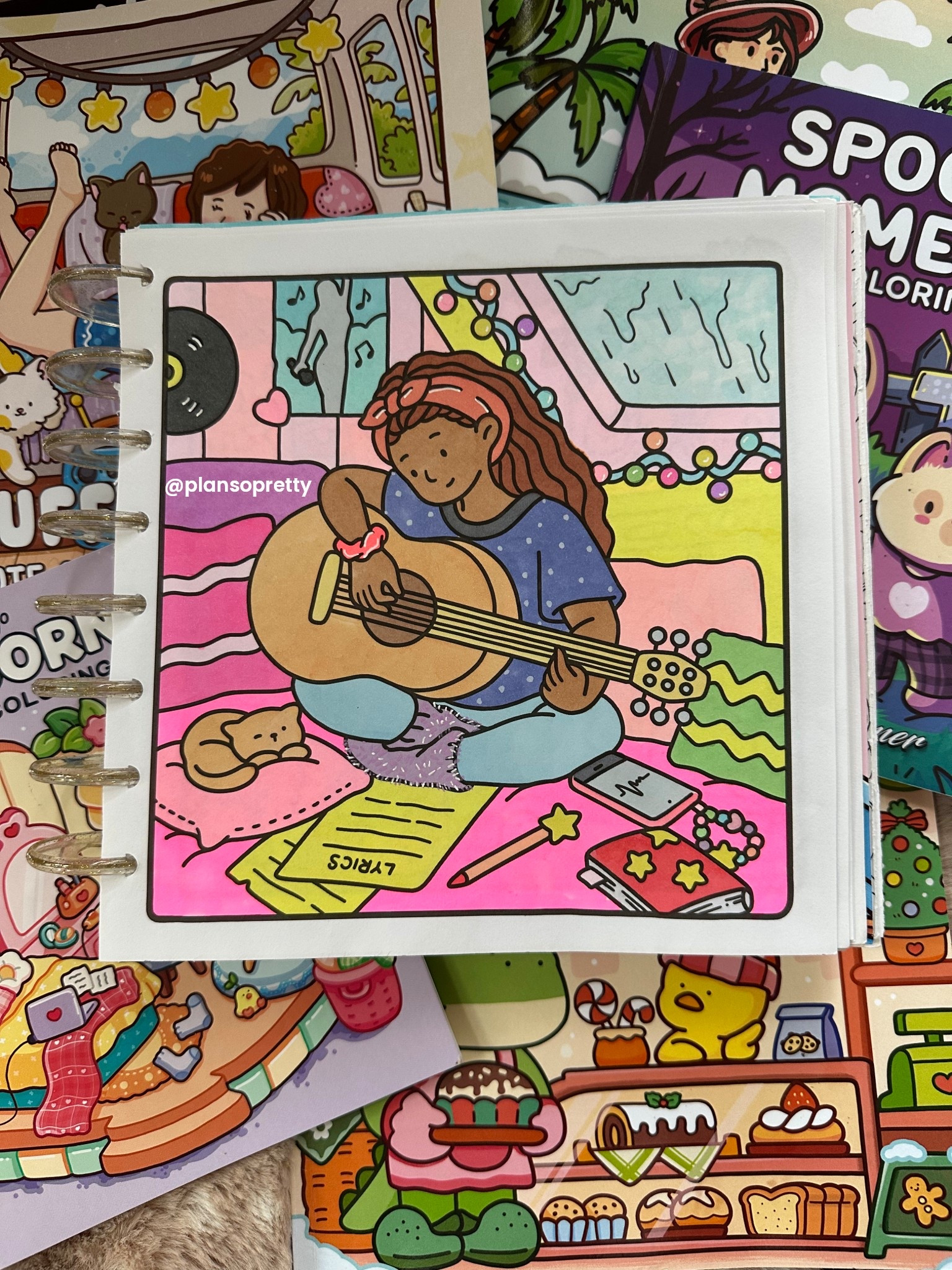 Saved this page from Girl Moments (1) for a while because I couldn’t figure out the colors I wanted to use. Still not sure 😂 #girlmoments #cocowyo #cocowyocoloring #ohuhumarkers #cutecoloring #adultcoloring #coloringtherapy #selfcare #swiftie #relaxcolor #cozycoloring #coloringinsta #arttherapy #coloringcommunity #coloringpages

#LTKFindsUnder50 #LTKKids #LTKSeasonal