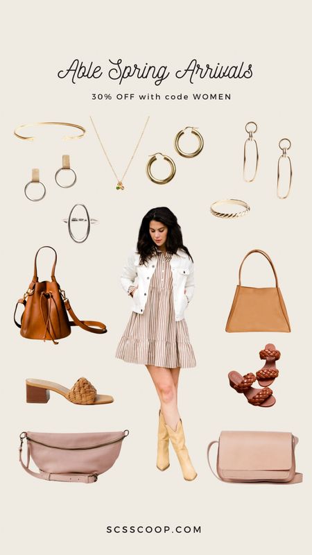 Able spring fashion, handbags and jewelry - new arrivals 30% off with code WOMEN



#LTKsalealert #LTKfindsunder100 #LTKSeasonal