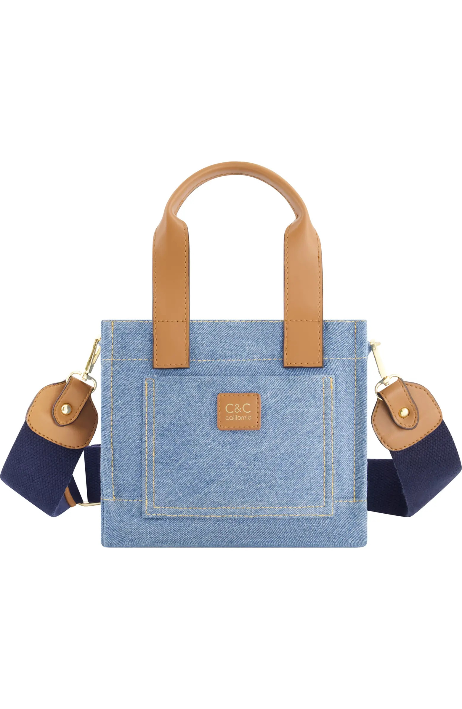 C & C California Small Denim Tote | Nordstromrack | Nordstrom Rack