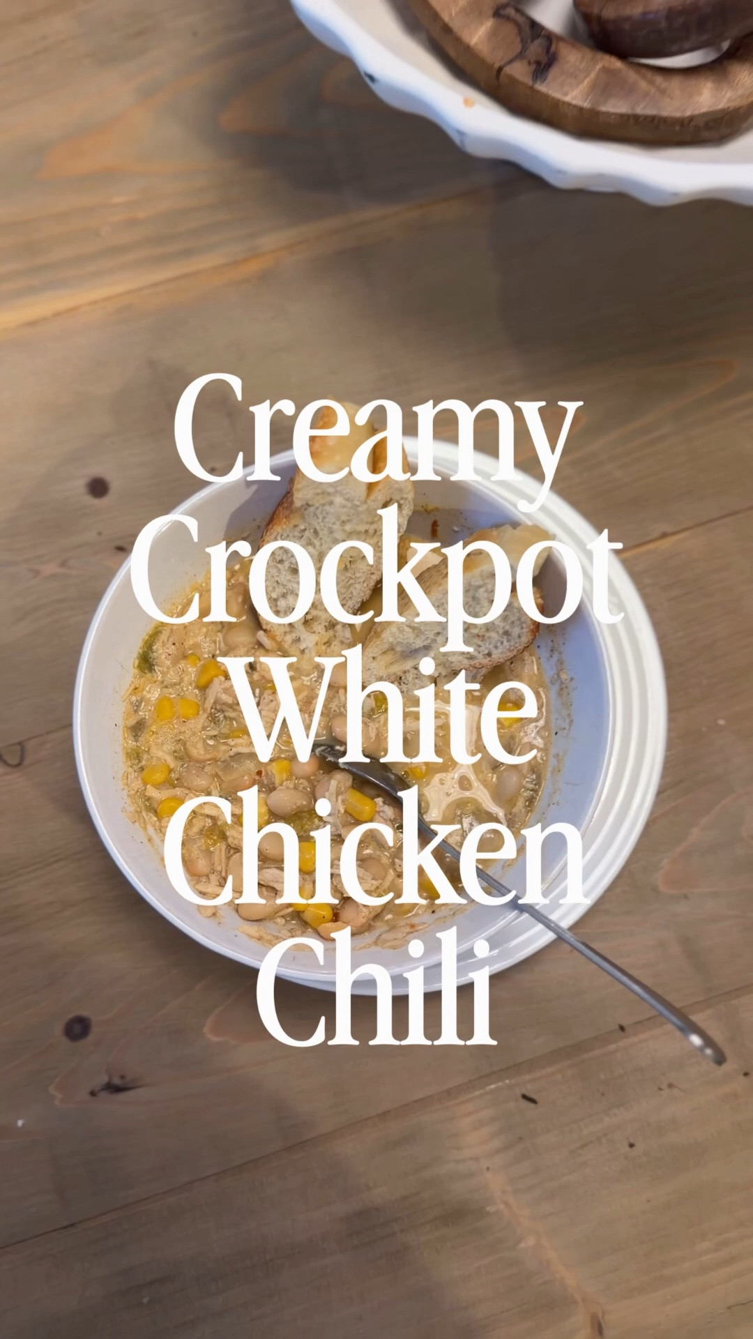 This Easy One-Pot Creamy White Chicken Chili is the ultimate busy weeknight meal! Using rotisserie chicken makes it quick, simple, and packed with flavor.

Ingredients:
• 1 large rotisserie chicken, shredded (about 4–5 cups)
• 3 small onions, diced
• 4 cans white beans, drained
• 2 cans corn, drained
• 2–3 cans diced green chilies
• 2 tbsp minced garlic
• 2 (32 oz) cartons chicken broth
• 2 tsp salt
• 1½ tsp black pepper
• 2 tsp cumin
• 1½ tsp chili powder
• ½ tsp red pepper flakes
• 1 package (8 oz) cream cheese, softened
• 1 cup heavy cream (optional)
• 2 cups shredded mozzarella cheese (optional)

Directions:

1. Add the onions, beans, corn, green chilies, garlic, chicken broth, salt, pepper, cumin, chili powder, and red pepper flakes to your crock pot.
2. Cook on HIGH for 3½ hours.
3. Stir in the shredded rotisserie chicken, cream cheese, heavy cream, and mozzarella cheese.
4. Continue cooking for 30 minutes, stirring occasionally until the cream cheese is fully melted and everything is creamy.
5. Serve and enjoy!

This is the perfect cozy meal for busy nights and makes amazing leftovers! 😍

#WhiteChickenChili #EasyDinnerRecipe #OnePotMeal #ComfortFood #FamilyFavorite BusyMomMeals DinnerMadeEasy RotisserieChickenRecipes SoupSeason EasyRecipesForFamilies

#LTKfoodie #LTKSaleAlert #LTKmomlife