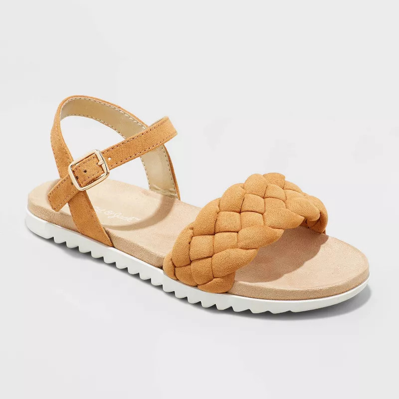 Girls' Amelia Footbed Sandals - Cat & Jack™ | Target