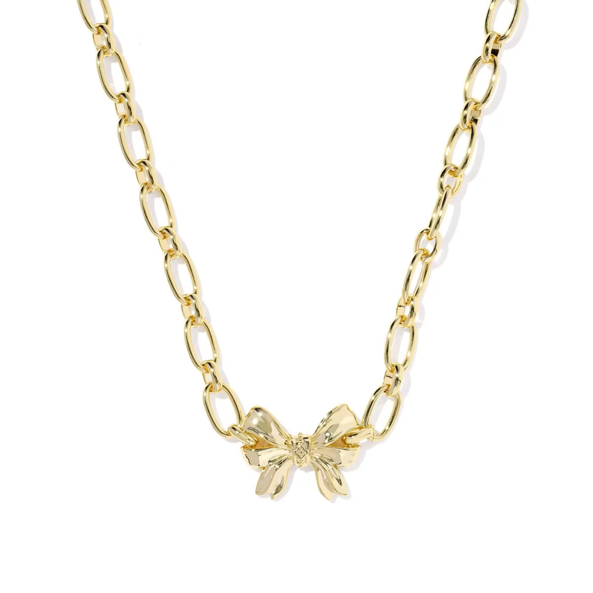 Kendra Scott Belle Bow Chain Necklace - Gold | Target