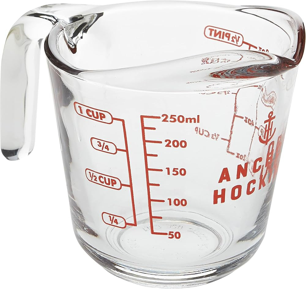 Anchor Hocking - 8 oz Measuring Cup | Amazon (US)