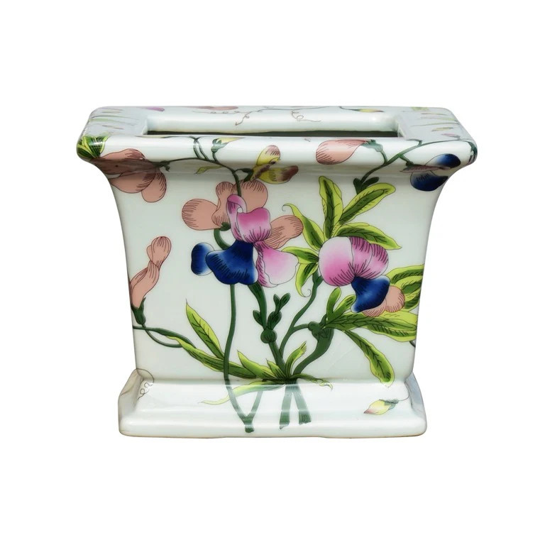 Square Blooming Cachepot | The Enchanted Home