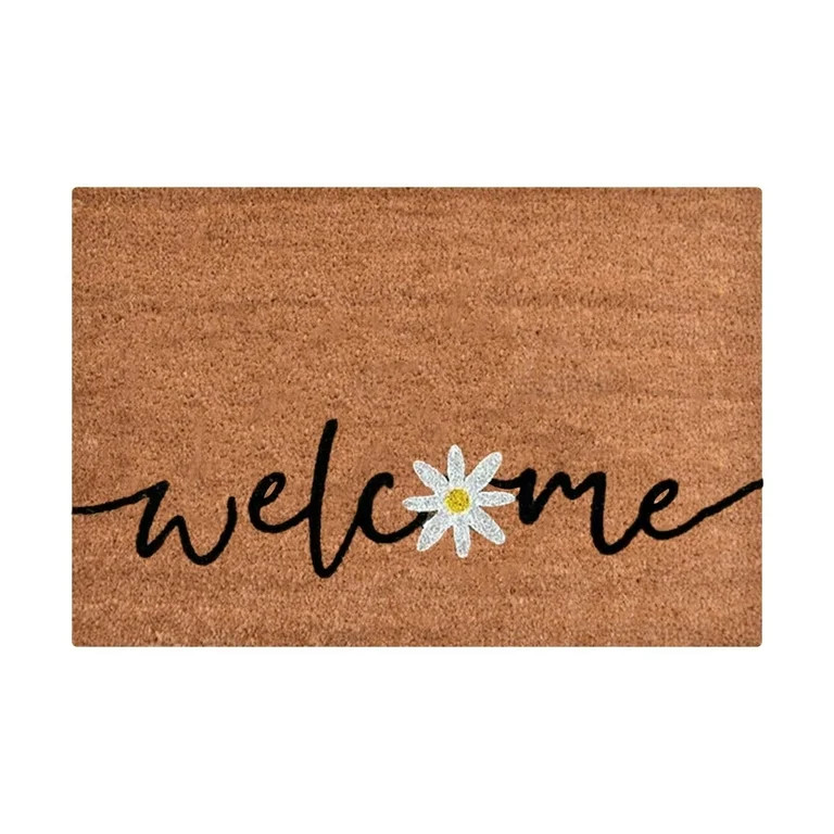 16x24 Inch Summer Welcome Sign Hello Sunshine Doormat Spring Outdoor Rug for Front Door Spring Do... | Walmart (US)