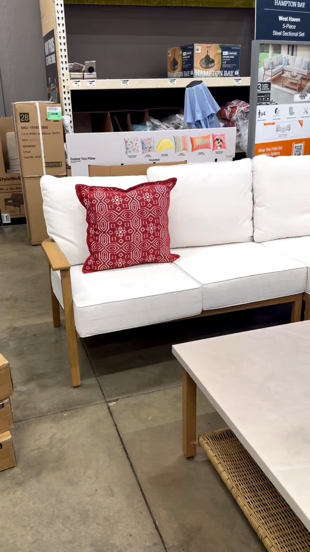 This patio setup is what outdoor living dreams are made of ✨ The light wood frame, soft neutral cushions, and cozy layered textures make this the perfect place to unwind, host friends, or enjoy your morning coffee. Timeless, relaxed, and effortlessly beautiful.

#PatioInspo #OutdoorLiving #PatioDecor #BackyardStyle #OutdoorFurniture 

#LTKSeasonal #LTKHome