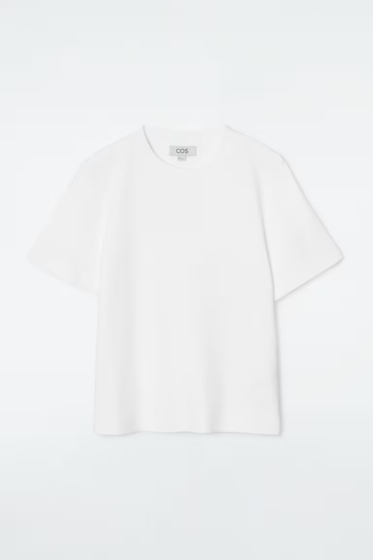 CLEAN CUT REGULAR T-SHIRT - WHITE | COS UK