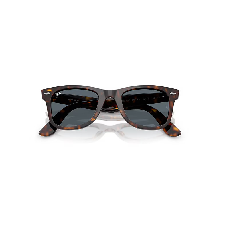 Ray-Ban Original Wayfarer Classic Sunglasses Havana Frame Blue Lenses 52-22 | Ray-Ban (US)