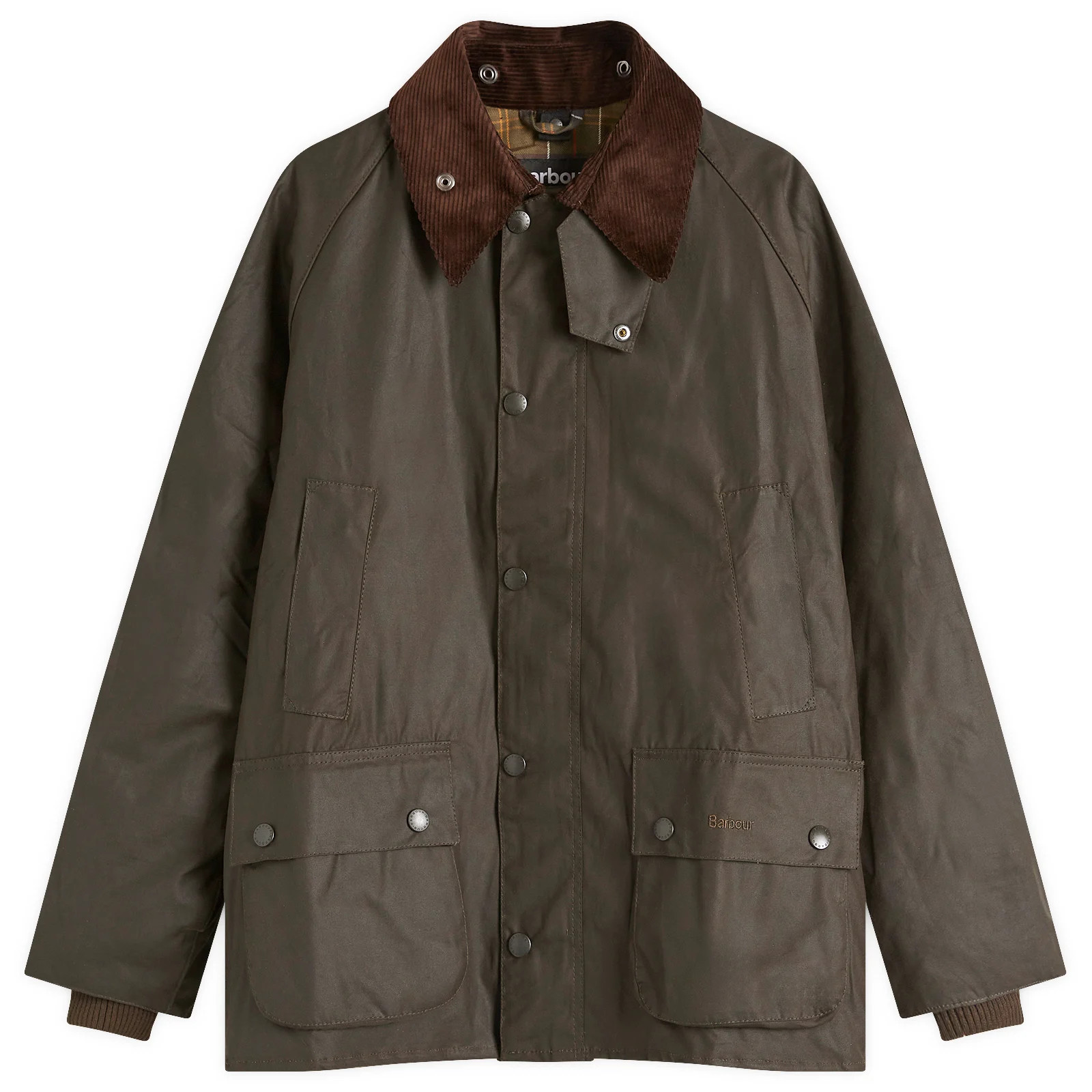 Barbour Men's Classic Bedale Wax Jacket Olive | END. Clothing
