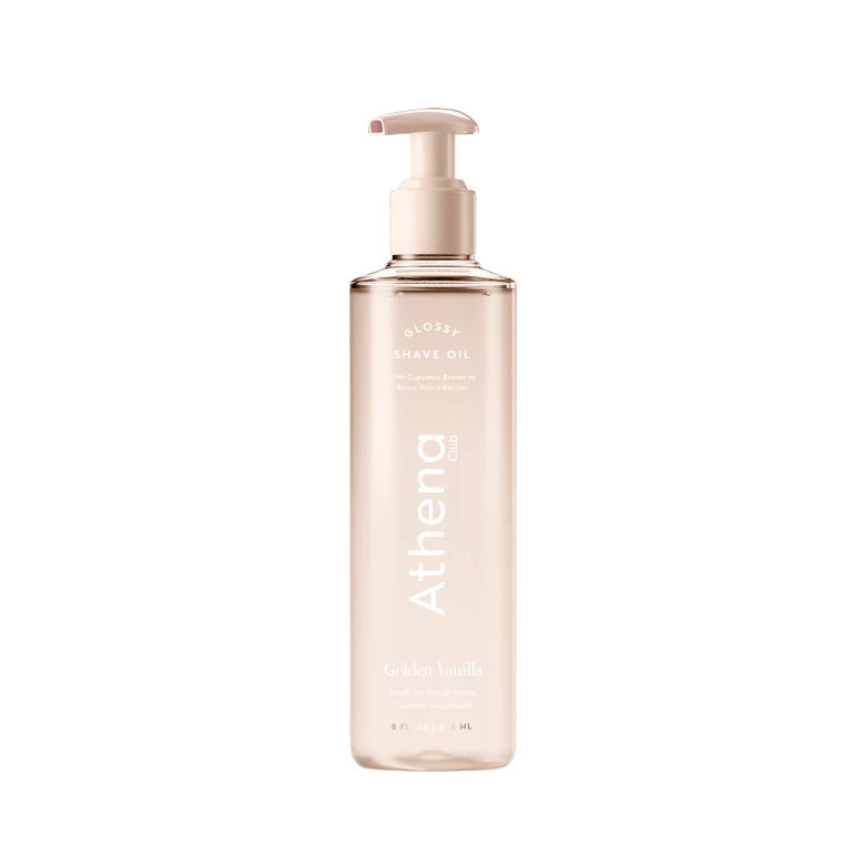 Glossy Shave Oil. Golden Vanilla | Athena Club