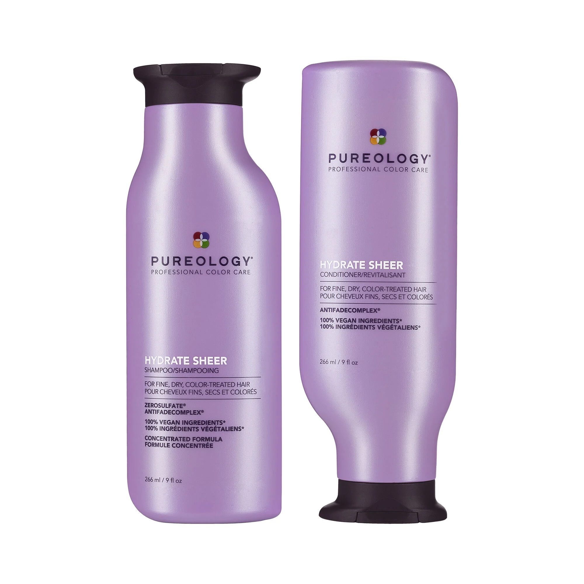 Lightweight, moisturizing duo that hydrates and nourishes hair without weighing it down. | Pureology