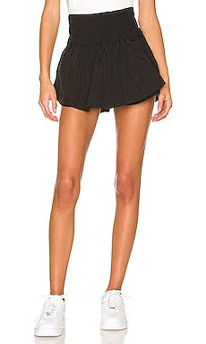 Free People X FP Movement The Way Home Skort in Black from Revolve.com | Revolve Clothing (Global)