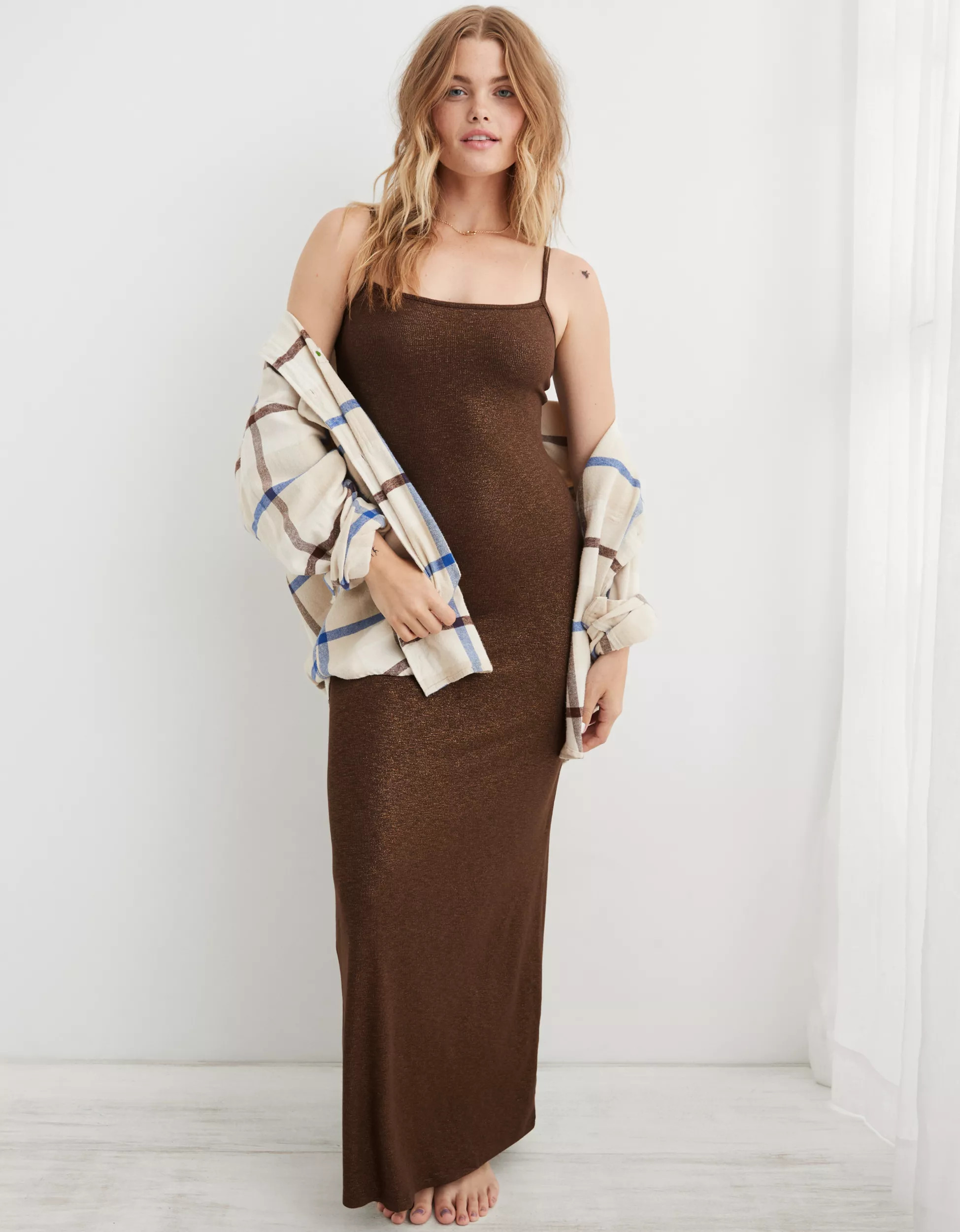 Aerie No Party Needed Maxi Dress | Aerie
