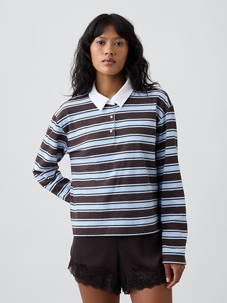 Relaxed Rugby Polo Shirt Shirt | Gap Factory