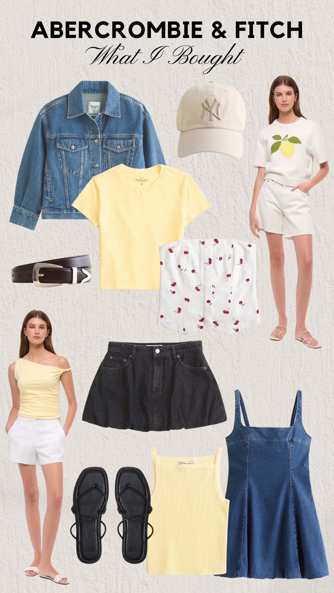 Abercrombie & Fitch Style // Spring Fashion // Abercrombie Denim // Abercrombie Spring Tops 

#LTKStyleTip #LTKShoeCrush #LTKSeasonal