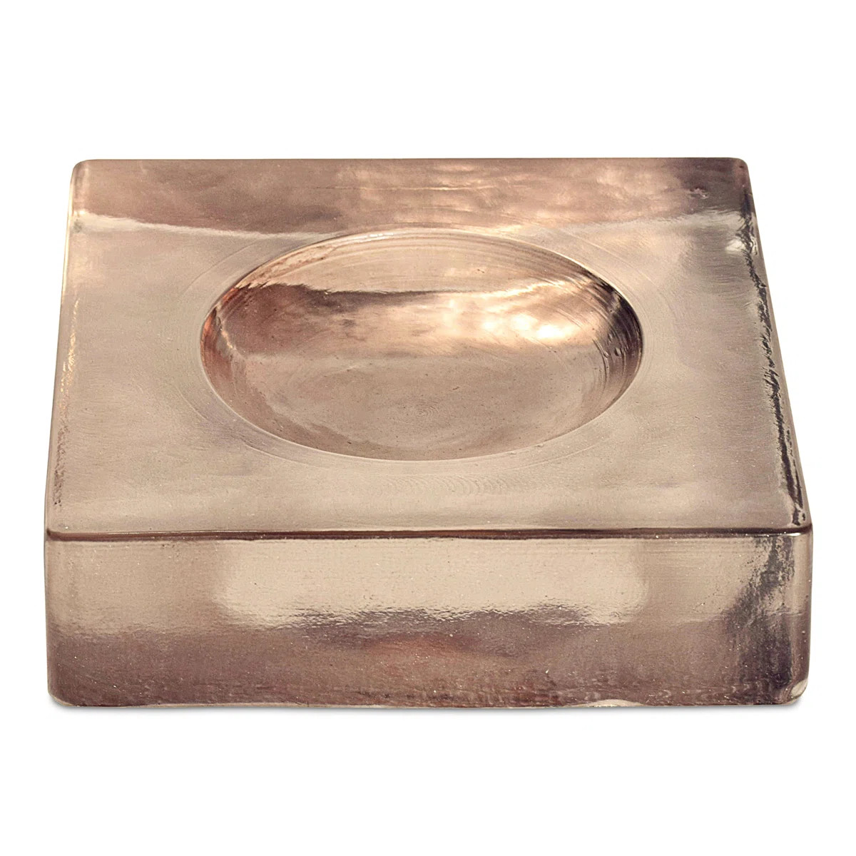 Miro Glass Catchall Soft Amber | Wayfair North America
