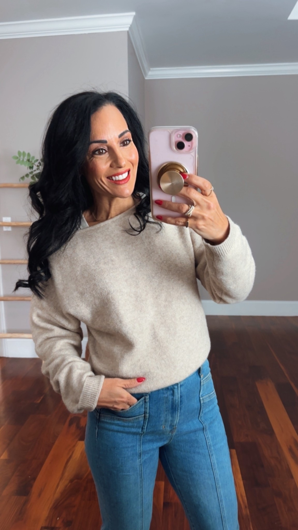 This beautiful wool sweater is on sale. I love that you can wear it off the shoulder! And it comes in other colors.

#LTKootd #LTKSaleAlert #LTKOver40