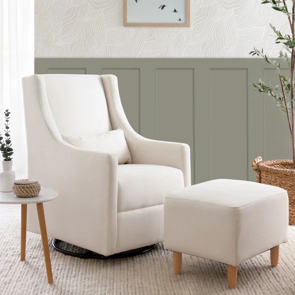 Toco Swivel Glider with Ottoman Set | Wayfair Professional