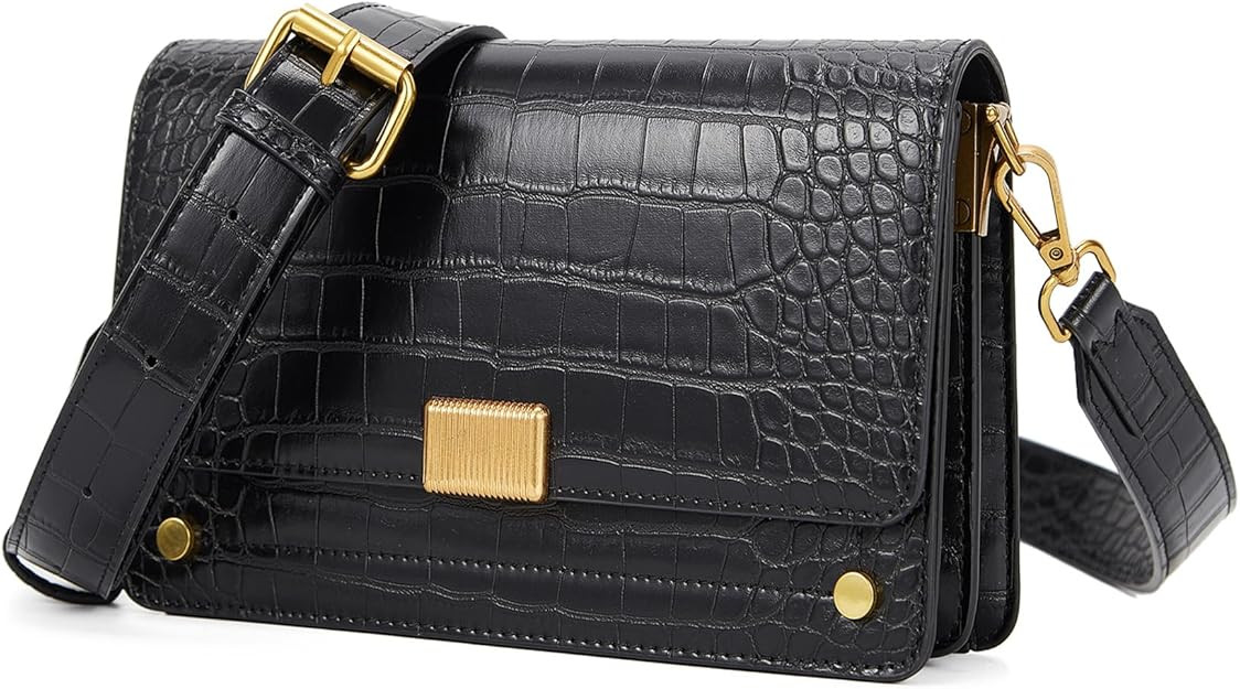 LL LOPPOP Women's Small Classy Crossbody Purse Top Handle Handbags Leather Satchel Bags for Women | Amazon (US)