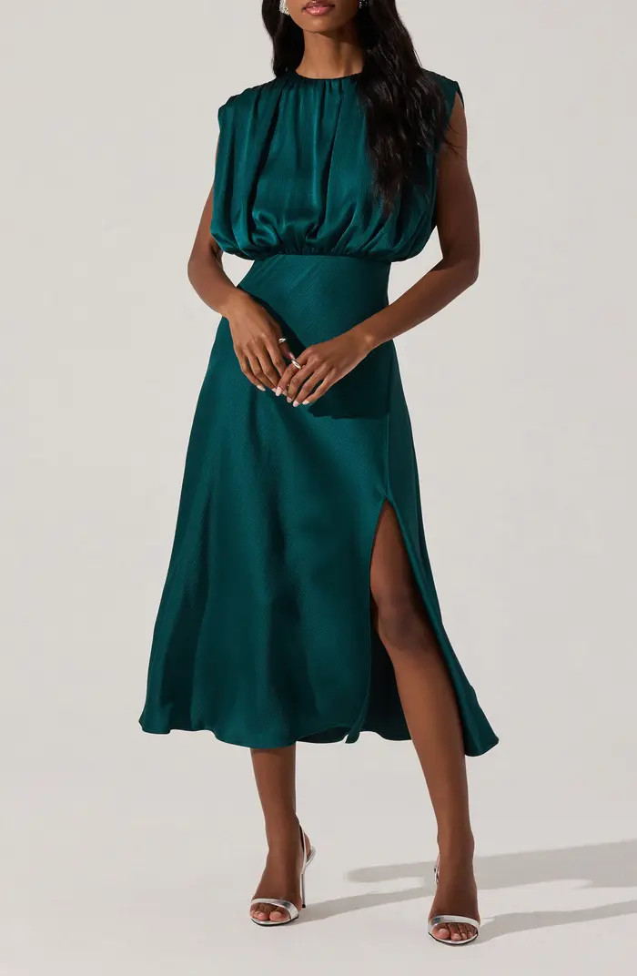 ASTR the Label Cap Sleeve Satin Dress | Nordstromrack | Nordstrom Rack