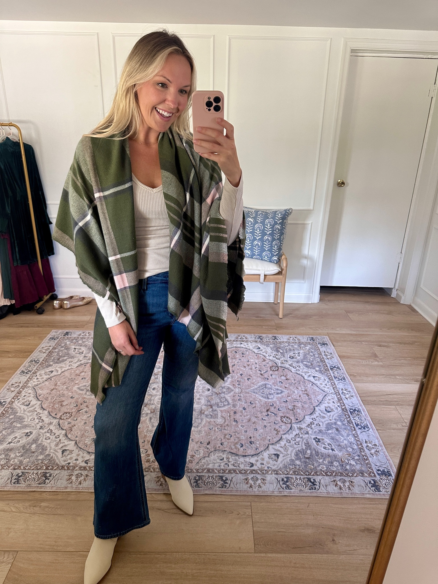 Fall outfit - jeans - flare jeans on sale  

#LTKMidsize #LTKSaleAlert #LTKSeasonal