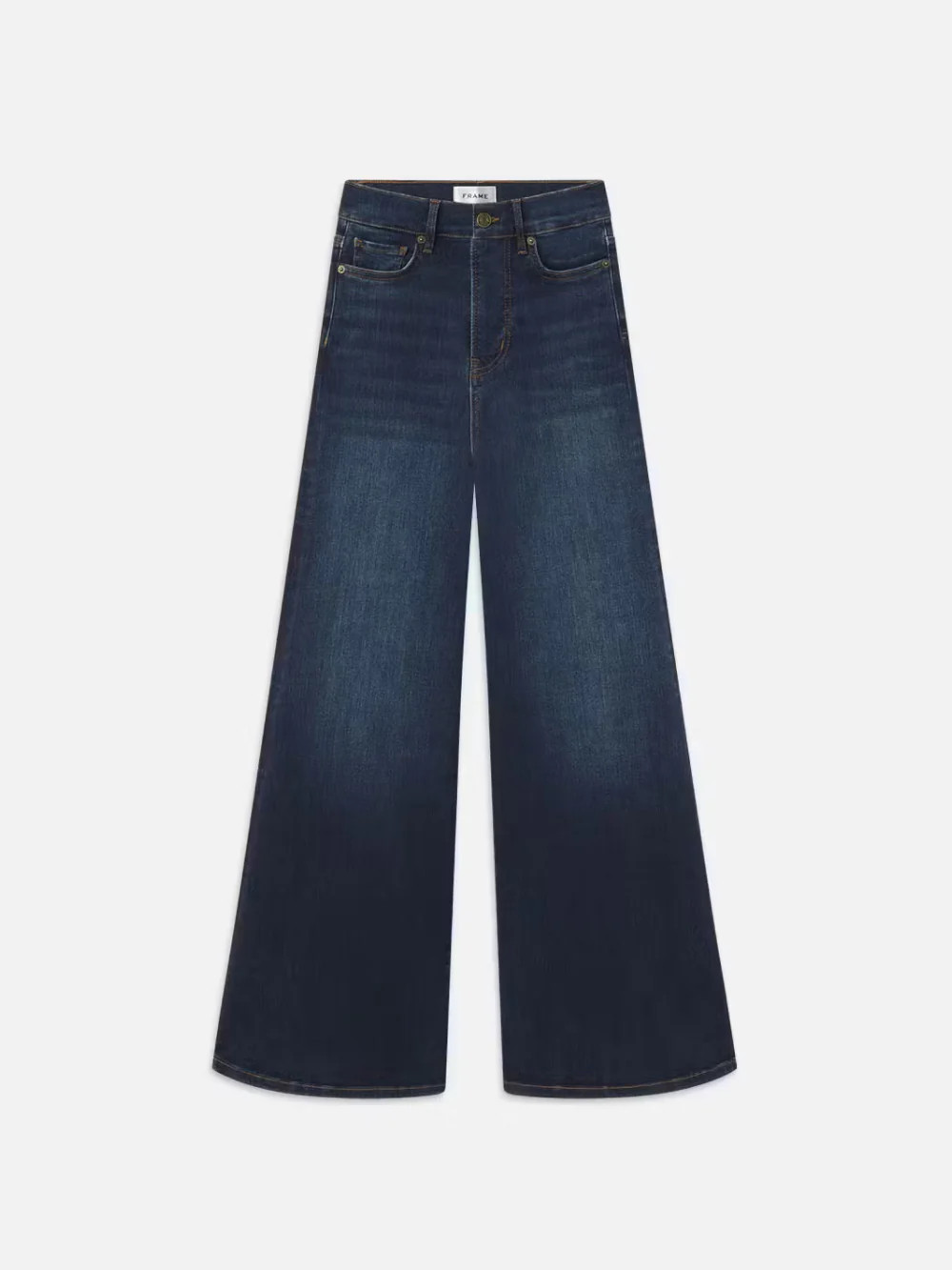 Le Palazzo Crop  in  Moonflower | Frame Denim