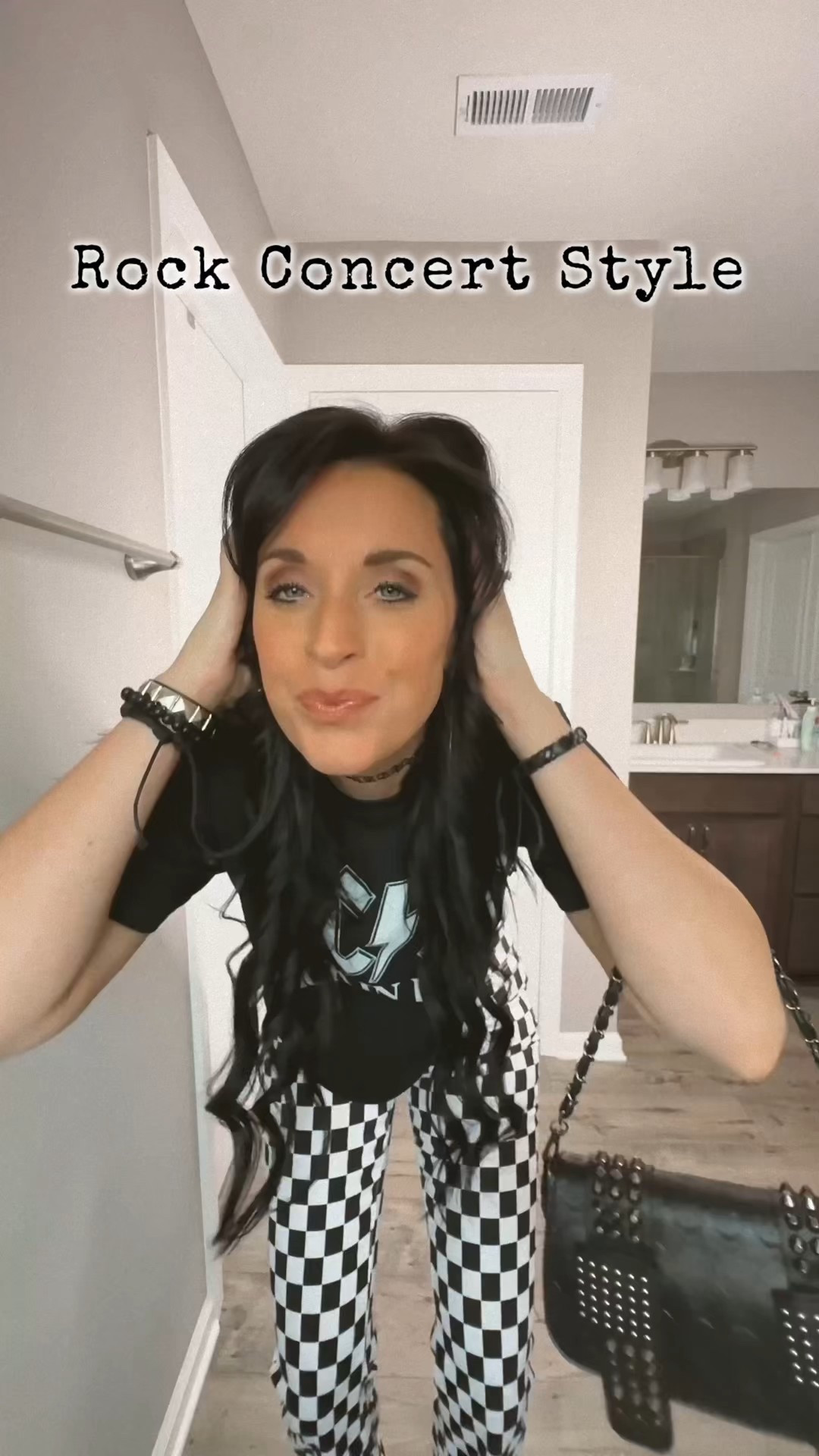 Rock concert style, rock, concert, outfit, alternative outfit, alternative concert, outfit, festival, style, checkered pants, AC/DC

Top- wearing the Medium
Pants- runs snug, size up. I’m in the size 6

#LTKParties #LTKFindsUnder100 #LTKStyleTip