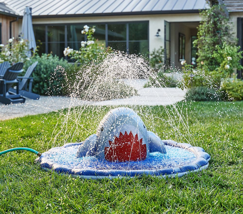 Shark Head Splash Pad | Pottery Barn Kids