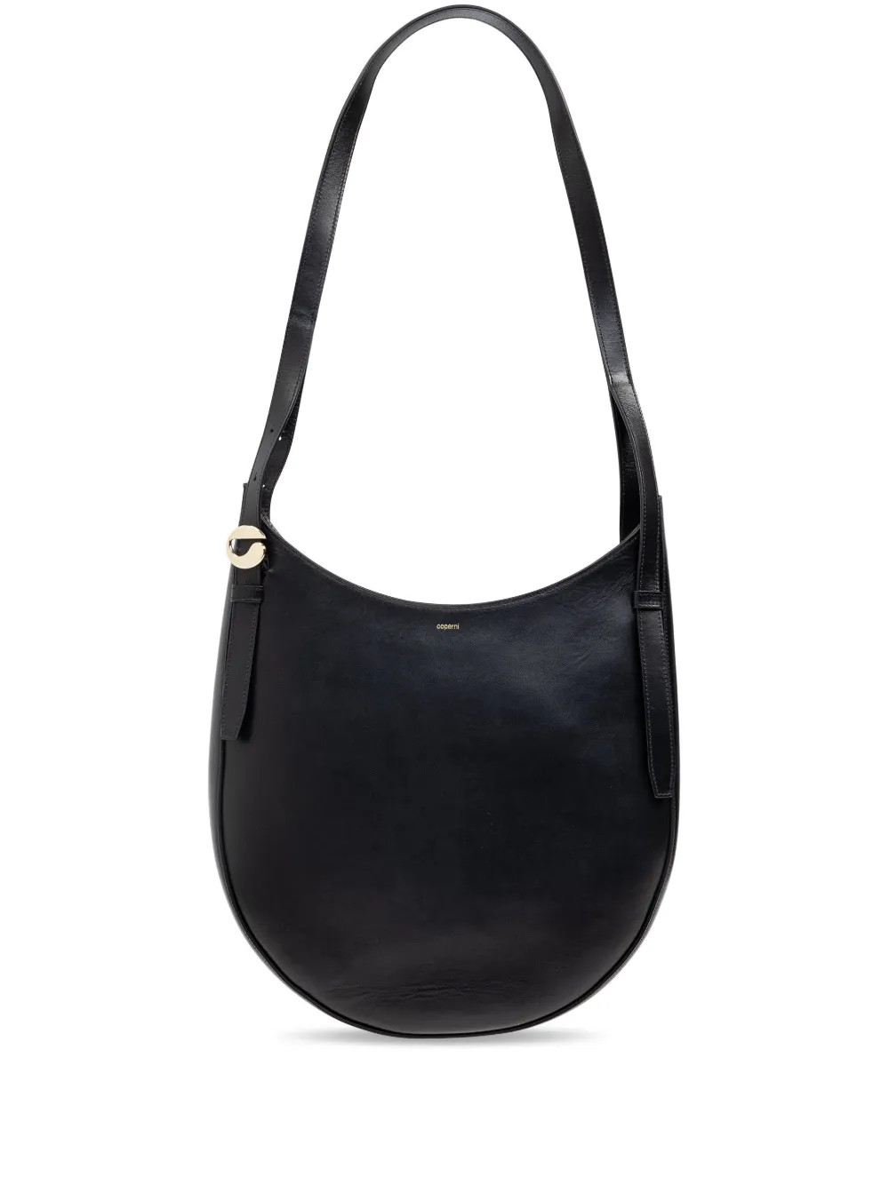 Coperni Leather Shoulder Bag | Black | FARFETCH GE | Farfetch Global