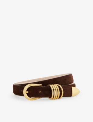Hollyhock Suede Belt | Selfridges