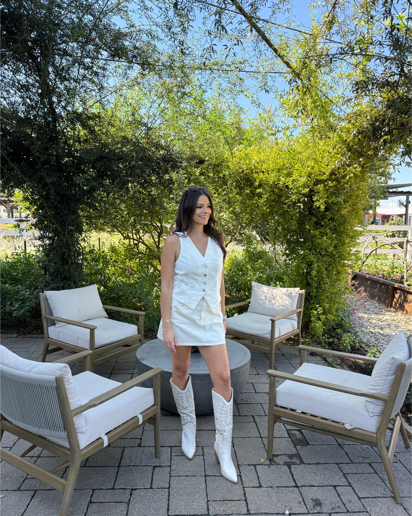 some of my outfits from my trip to Texas! The white set is on sale ✨🤍

Matching set, corduroy outfit, fall outfit, western style, lace skirt, outfit ideas, 

#LTKFindsUnder50 #LTKStyleTip #LTKSaleAlert